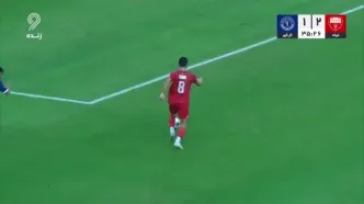 گل دوم فولاد به گل گهر توسط سلیمانی + ویدئو