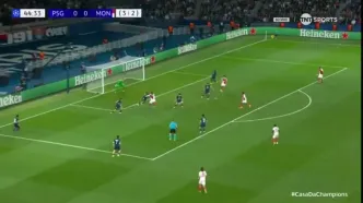 ویدیو: گل اول موناکو به پاری سن ژرمن توسط مگنس آکلیوش