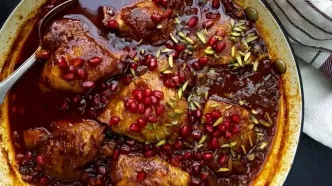 ناهار امروز: مرغ سماقی با رب انار را با این دستور ویژه از دست ندهید!