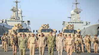 رزمایش مشترک آمریکا و عربستان در جده