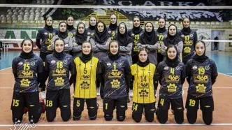 ویدیو| دختران سپاهان قهرمان والیبال آسیای مرکزی شدند