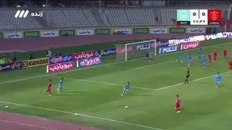 تیر دروازه چادرملو؛ مانع گلزنی اورونوف شد + ویدئو