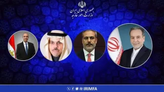 گفتگوی عراقچی با وزیران خارجه ترکیه، مصر و عربستان سعودی