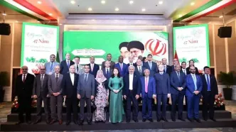 برگزاری مراسم سالگرد پیروزی انقلاب در هانوی ویتنام