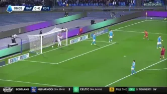 ویدیو: گل اول رم به ناپولی توسط مالن
