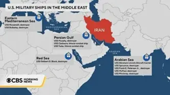 ارتش آمریکا از روز شنبه آماده جنگ با ایران است +فیلم