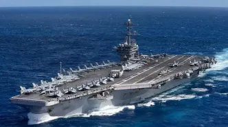 آخرین آرایش ناوگان آمریکا در نزدیکی ایران