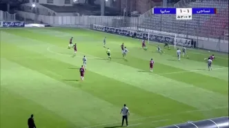 خلاصه بازی نساجی مازندران 3 - سایپا 1 + ویدئو