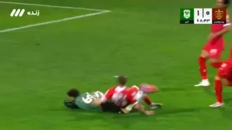 ویدیو: گل دوم خیبر به پرسپولیس توسط اسماعیل بابایی