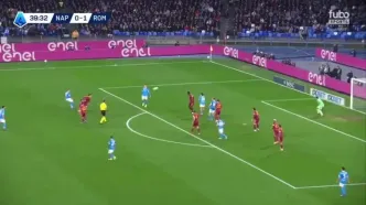 ویدیو: گل اول ناپولی به رم توسط اسپینازولا