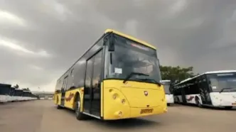 عبور ترسناک یک اتوبوس از خطرناک‌ترین سرعت‌گیر ایران!