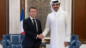 ایران؛ محور گفت‌وگوی تلفنی امیر قطر و مکرون