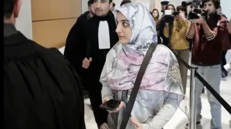 حکم دادگاه فرانسه برای مهدیه اسفندیاری