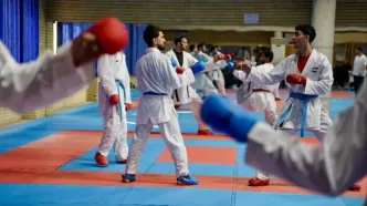 آغاز اردوی تیم ملی کاراته بزرگسالان