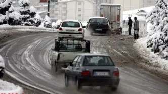 بارش برف و باران در ۴ استان/ انسداد ۹ محور در کشور