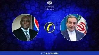 گفتگوی تلفنی وزرای امور خارجه جمهوری اسلامی ایران و گامبیا