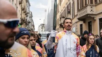 ویدیو| حمل مشعل المپیک توسط زلاتان ایبراهیموویچ