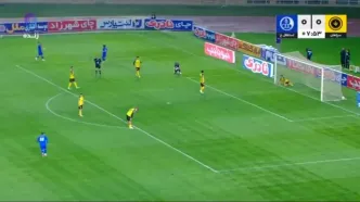 گل اول استقلال خوزستان به سپاهان را ببینید + ویدیو