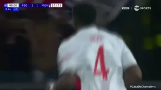 ویدیو: گل دوم موناکو به پاری سن ژرمن توسط تزه