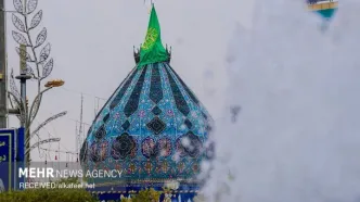 تصاویر: حال و هوای کربلا در شب نیمه شعبان