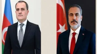 رایزنی وزرای خارجه ترکیه و جمهوری آذربایجان