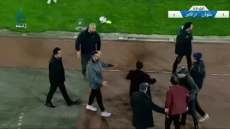 ویدیو| دعوای مازیار زارع و خداداد عزیزی و اخراج هر دو!