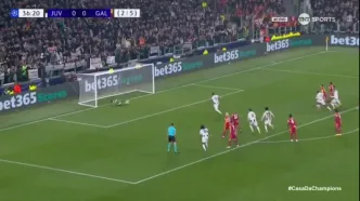 ویدیو: گل اول یوونتوس به گالاتاسرای توسط لوکاتلی