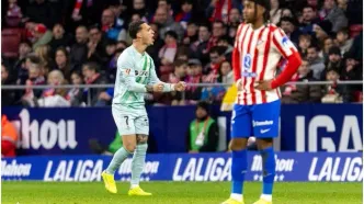 ویدیو| خلاصه بازی اتلتیکو مادرید ۰ - رئال بتیس ۱