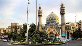 دیوارنگاره میدان فلسطین اهداف ایران در تل‌آویو را لو داد