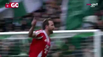 گل دوم بایرن مونیخ به وردربرمن را ببینید + ویدیو