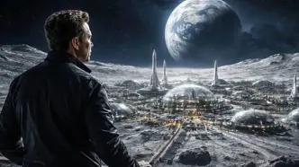 ایلان ماسک به‌جای مریخ روی ماه شهر می‌سازد