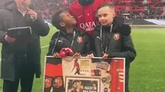 ویدئو: تجلیل باشگاه رن از برنده توپ طلا