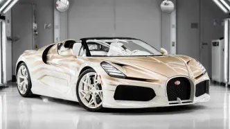 «مروارید نایاب» بوگاتی رونمایی شد