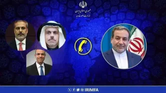 گفتگوهای تلفنی وزیر امور خارجه ایران با وزرای خارجه منطقه