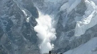 وقوع بهمن در مناطق کوهستانی دور از انتظار نیست