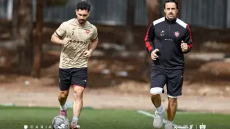 خبر خوش حال کننده برای پرسپولیس: کاپیتان پا به توپ شد