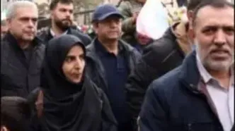 حضور رئیس کل بانک مرکزی در راهپیمایی ۲۲ بهمن