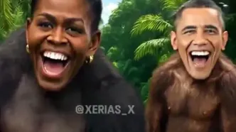 جنجال میمون‌ها در کاخ سفید | ترامپ عذرخواهی نکرد