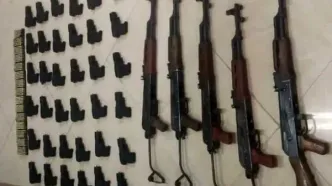 کشف محموله بزرگ سلاح و مهمات در مرزهای کردستان