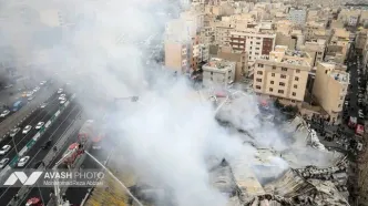 آتش‌سوزی بازار بزرگ جنت‌ - تهران