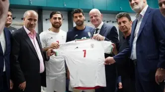 تشکر اینفانتینو از فدراسیون فوتبال ایران برای همکاری