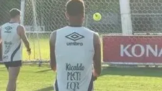 ویدئو: هنرنمایی نیمار با توپ تنیس در زمین تمرین