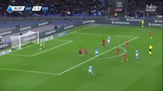 ویدیو: گل دوم ناپولی به رم توسط آلیسون سانتوس