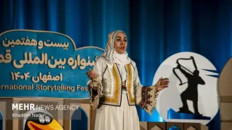 جشنواره‌ای در سکوت؛ وقتی قصه‌ها زیر گنبدهای فیروزه‌ای بی‌صدا روایت شدند