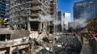 شاهکار جدید حنظله/ لو رفتن تصاویر جدید حملات ایران از دست نظامیان اسرائیلی