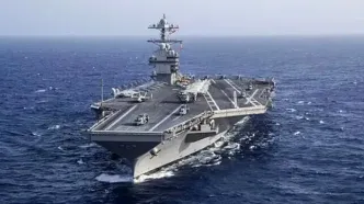 ناو هواپیمابر آمریکا از دریای کارائیب به خلیج فارس اعزام شد