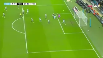 ویدیو: گل اول منچسترسیتی به نیوکاسل توسط مرموش