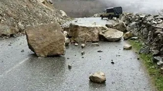 احتمال سقوط بهمن و ریزش سنگ در جاده‌های شمال