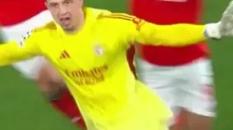 ویدئو: بازخوانی حماسه دروازه‌بان بنفیکا مقابل رئال