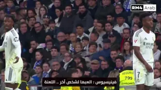 افشای جملات جنجالی وینیسیوس جونیور در میانه بازی رئال مادرید